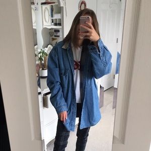 SOLD ⭐️ Jean Jacket/ Flannel